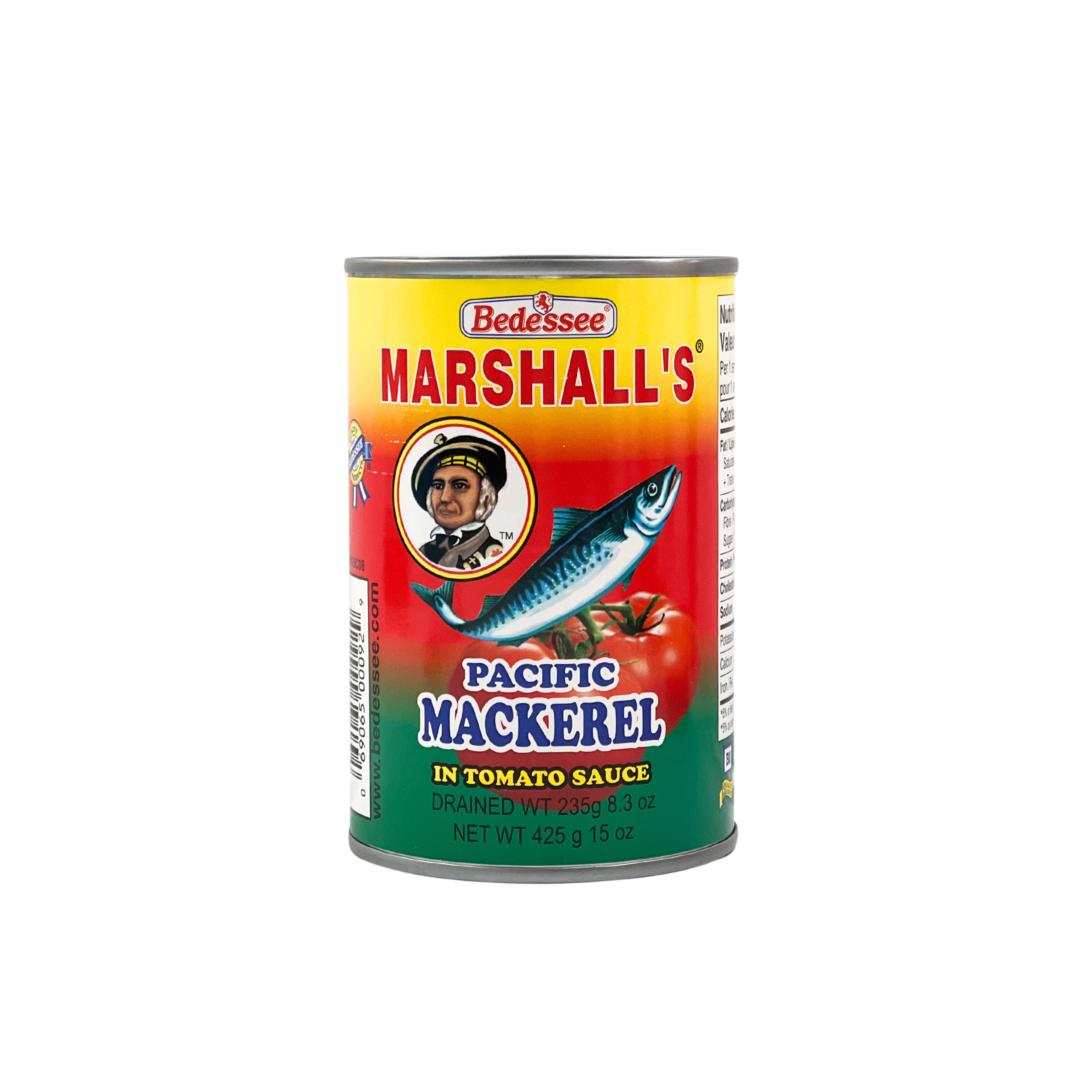 Marshall's Mackerel In Tomato Sauce 425g