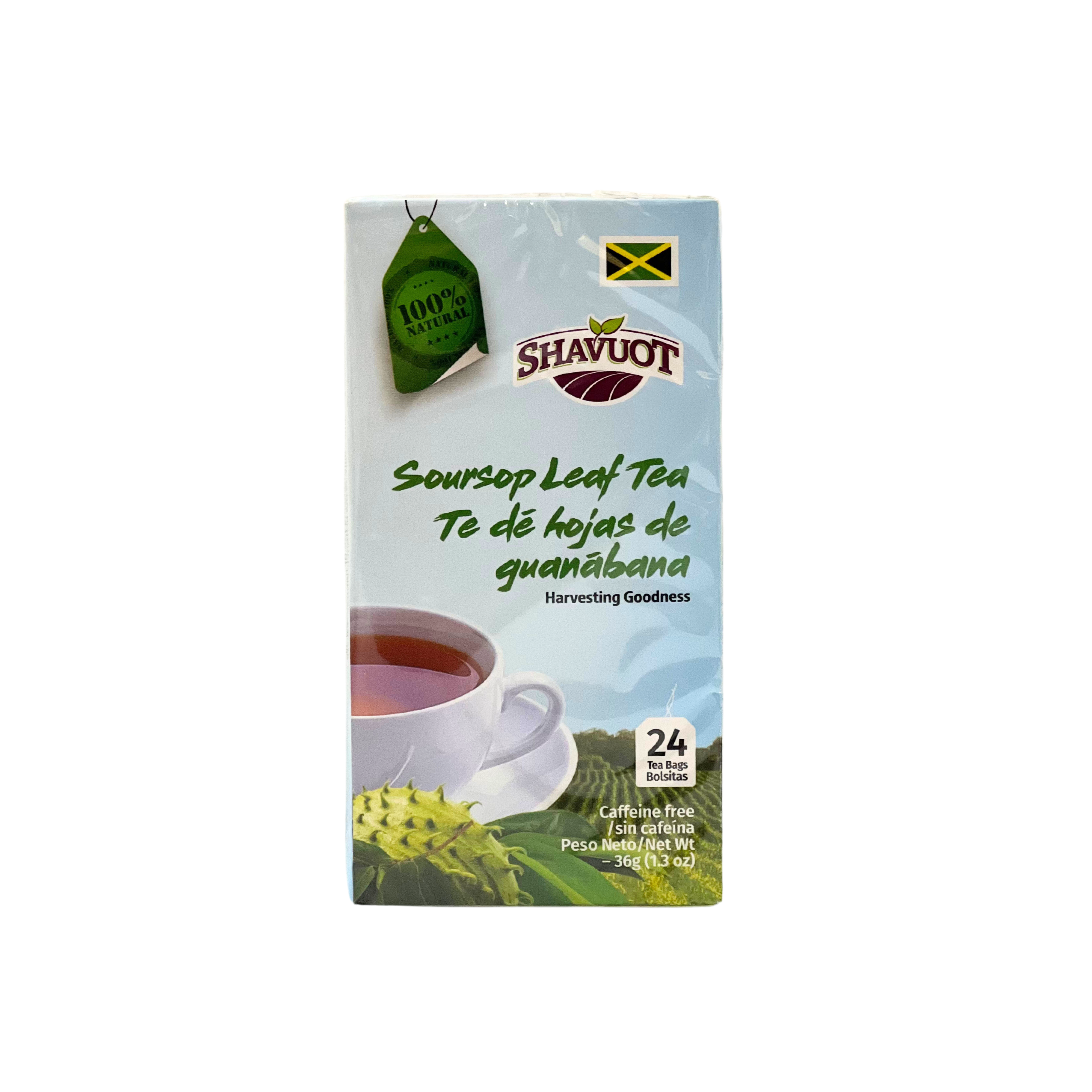 Shavout Soursop Leaf Tea 24 Tea Bags