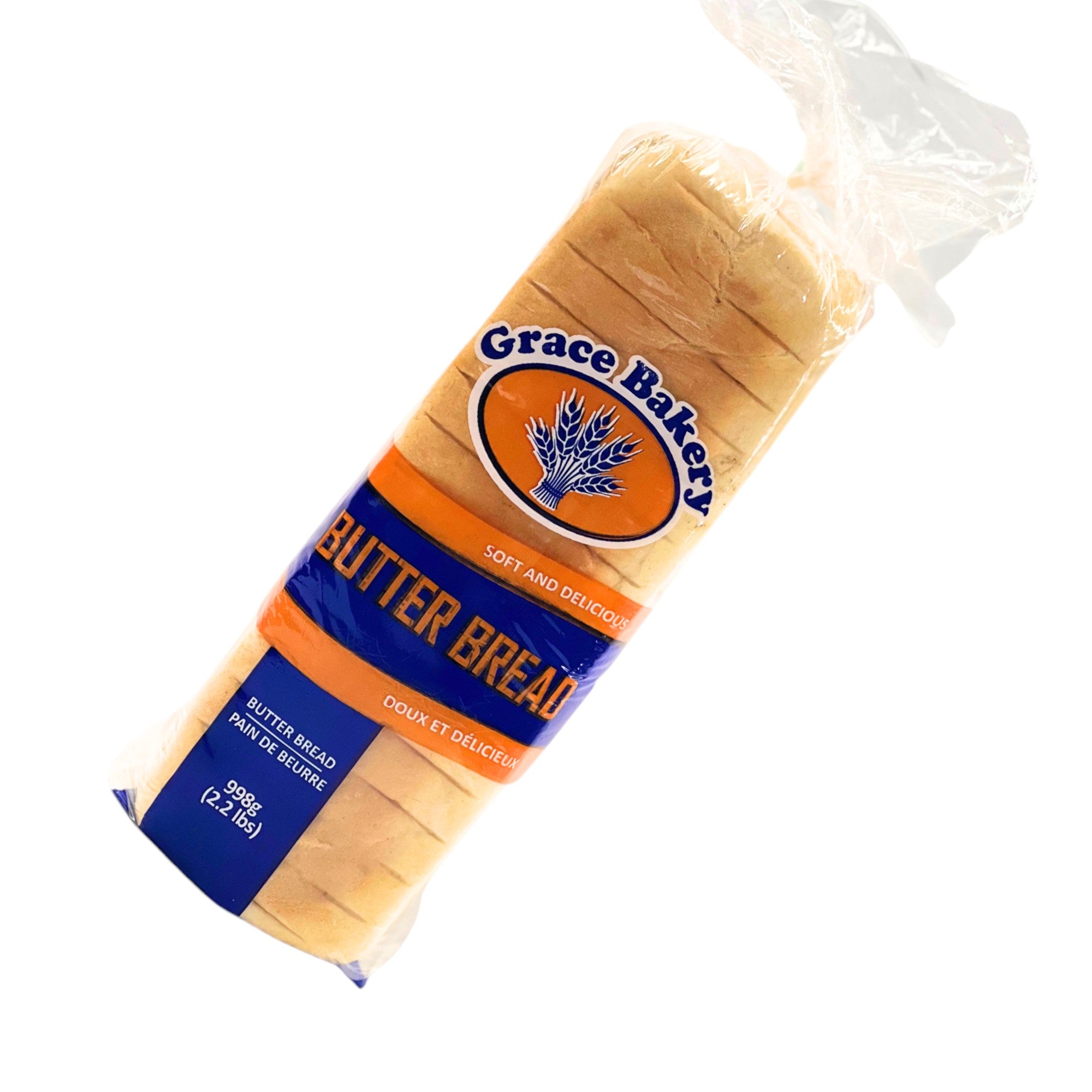 Grace Bakery Butter Bread Unsliced 998g