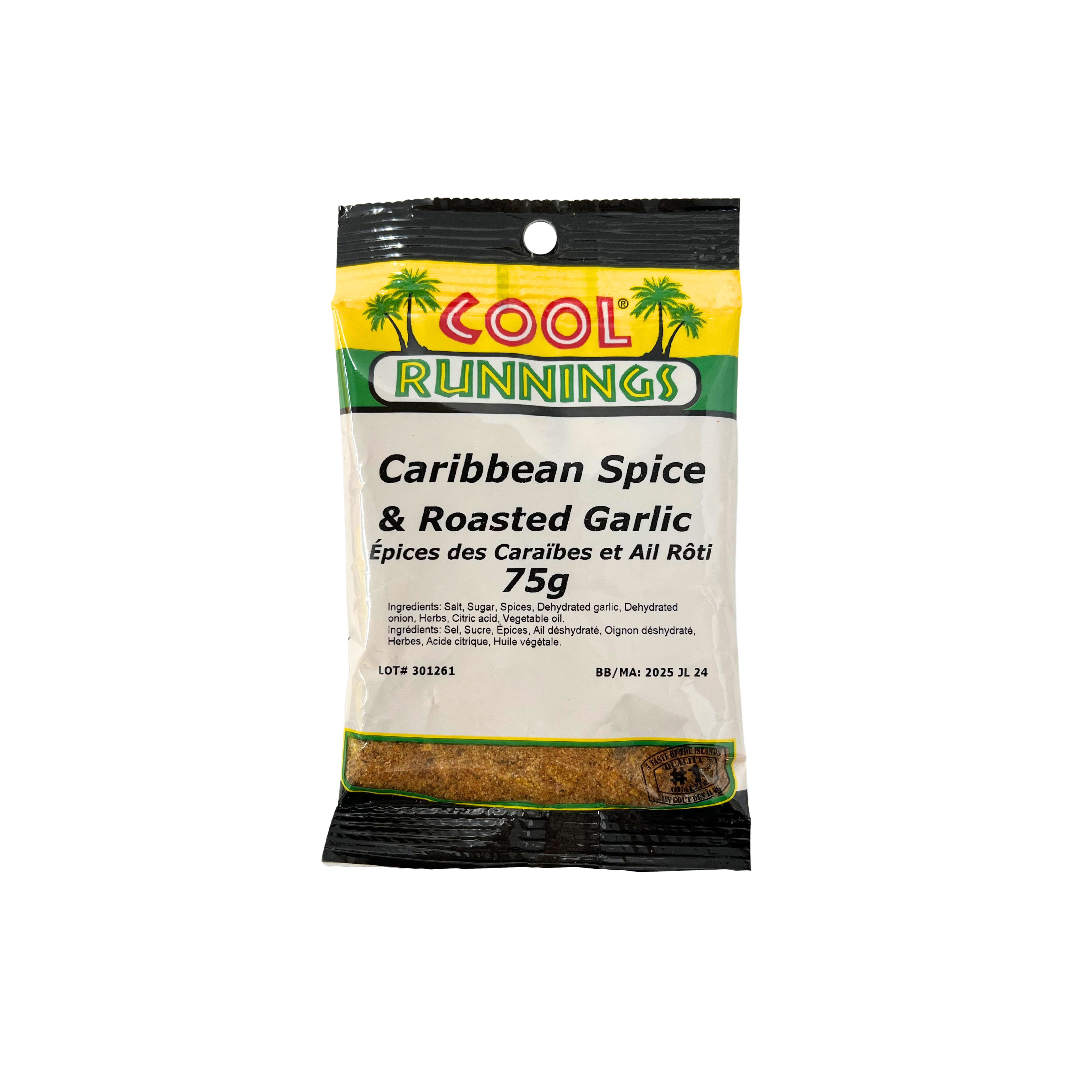 Cool Running Caribbean Spice & Roasted Garlic 75g