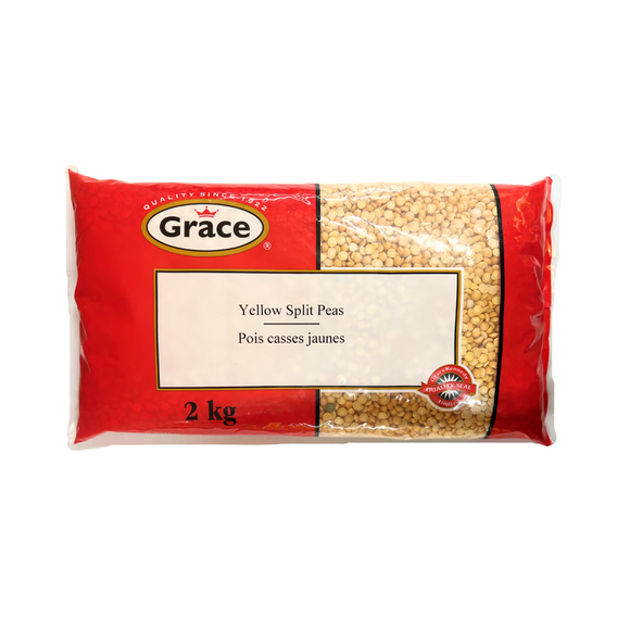 Grace Yellow Split Peas 2Kg