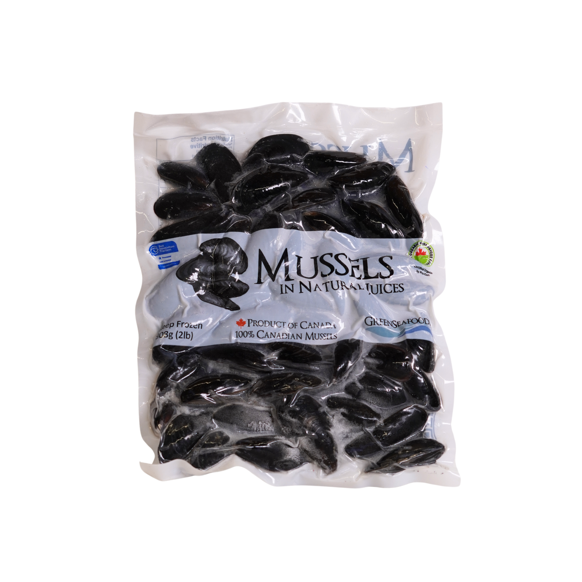 Mussels Whole Large 2LB