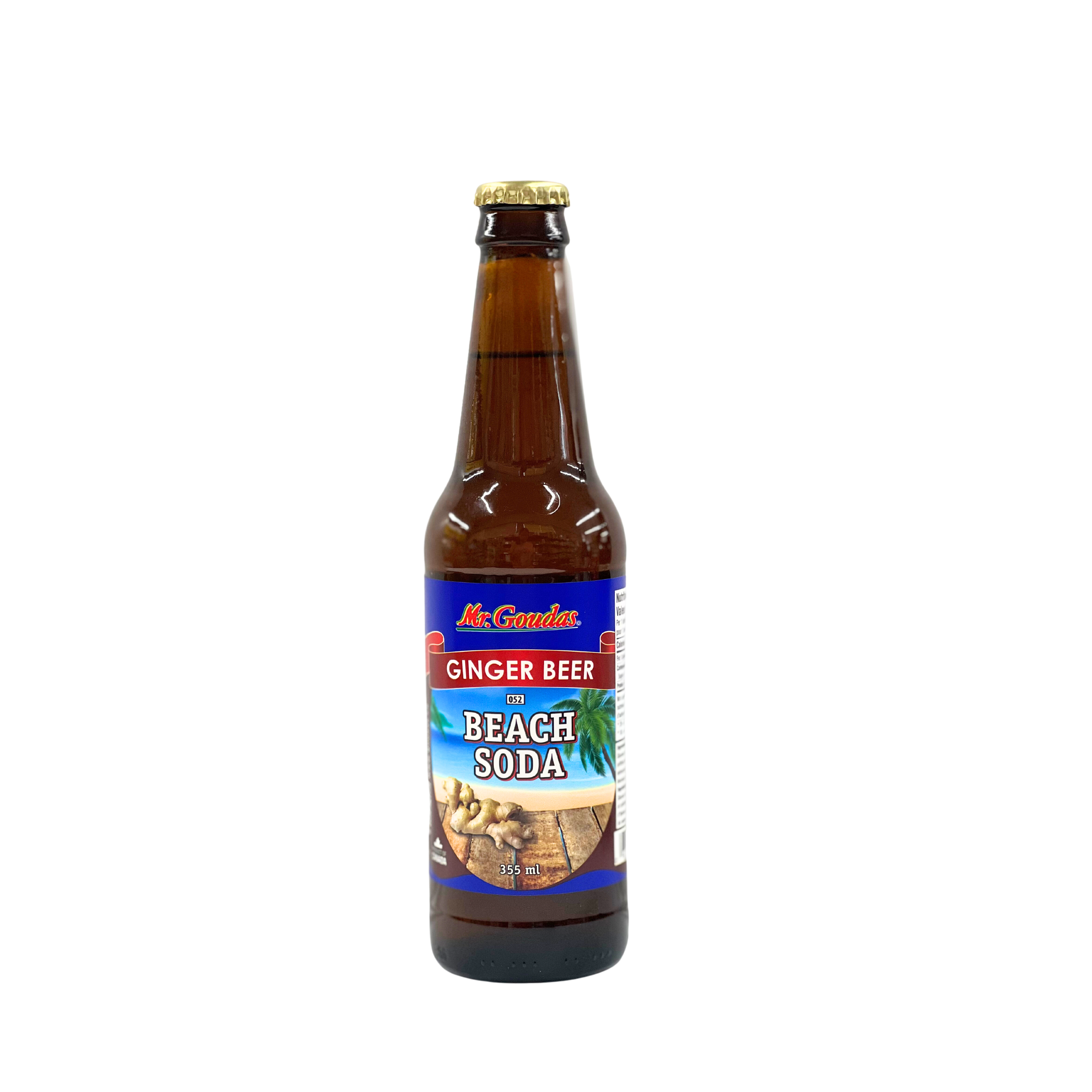 MG Beach Soda Ginger Beer 355ML