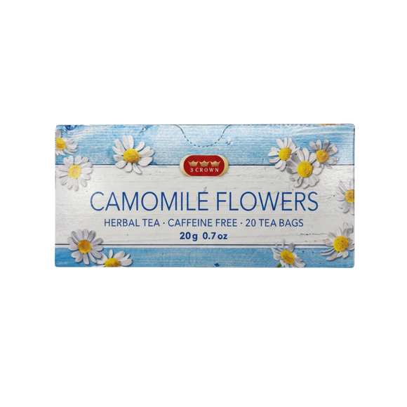 3 Crown Camomile Flowers 20g