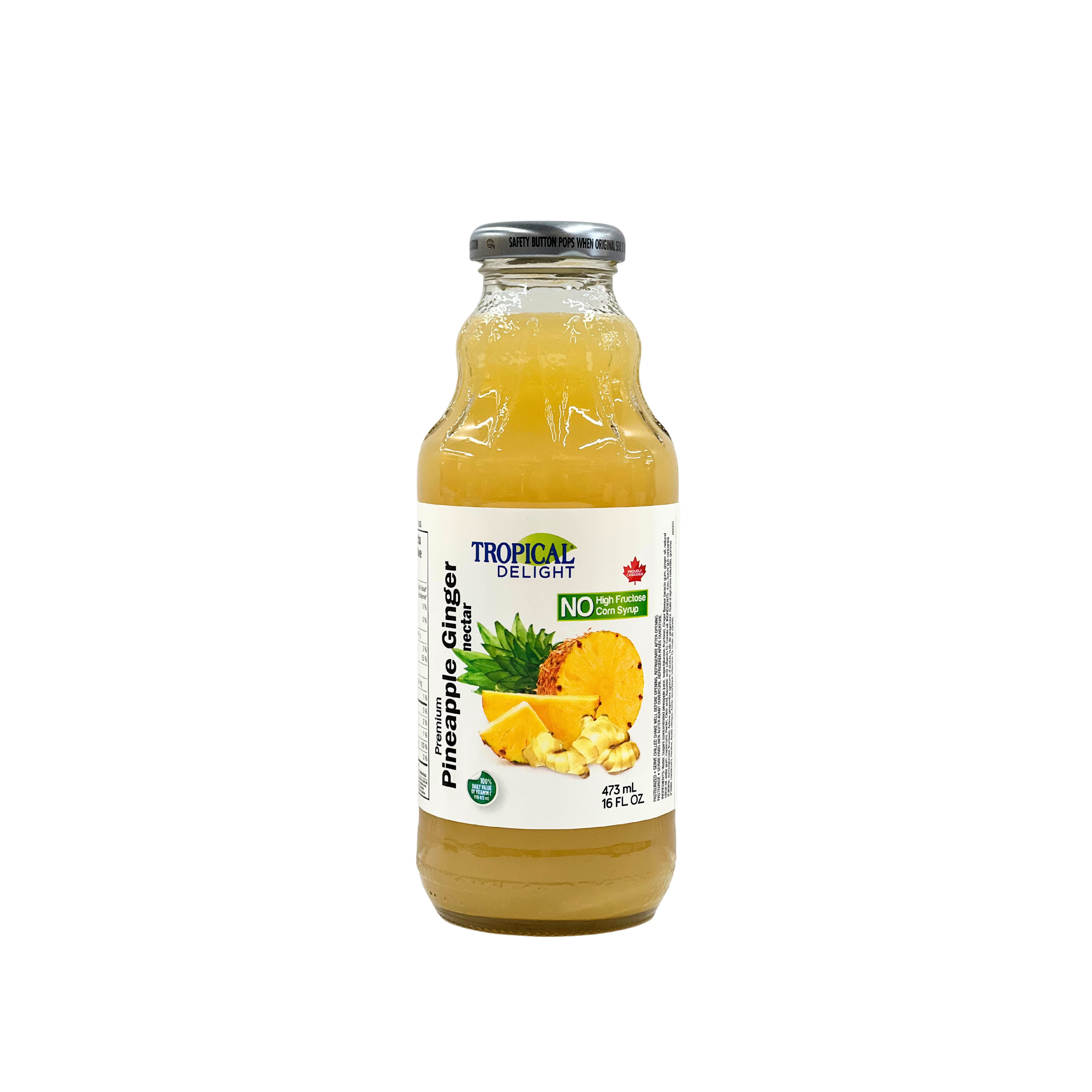 Tropical Delight Pineapple Ginger 473ml