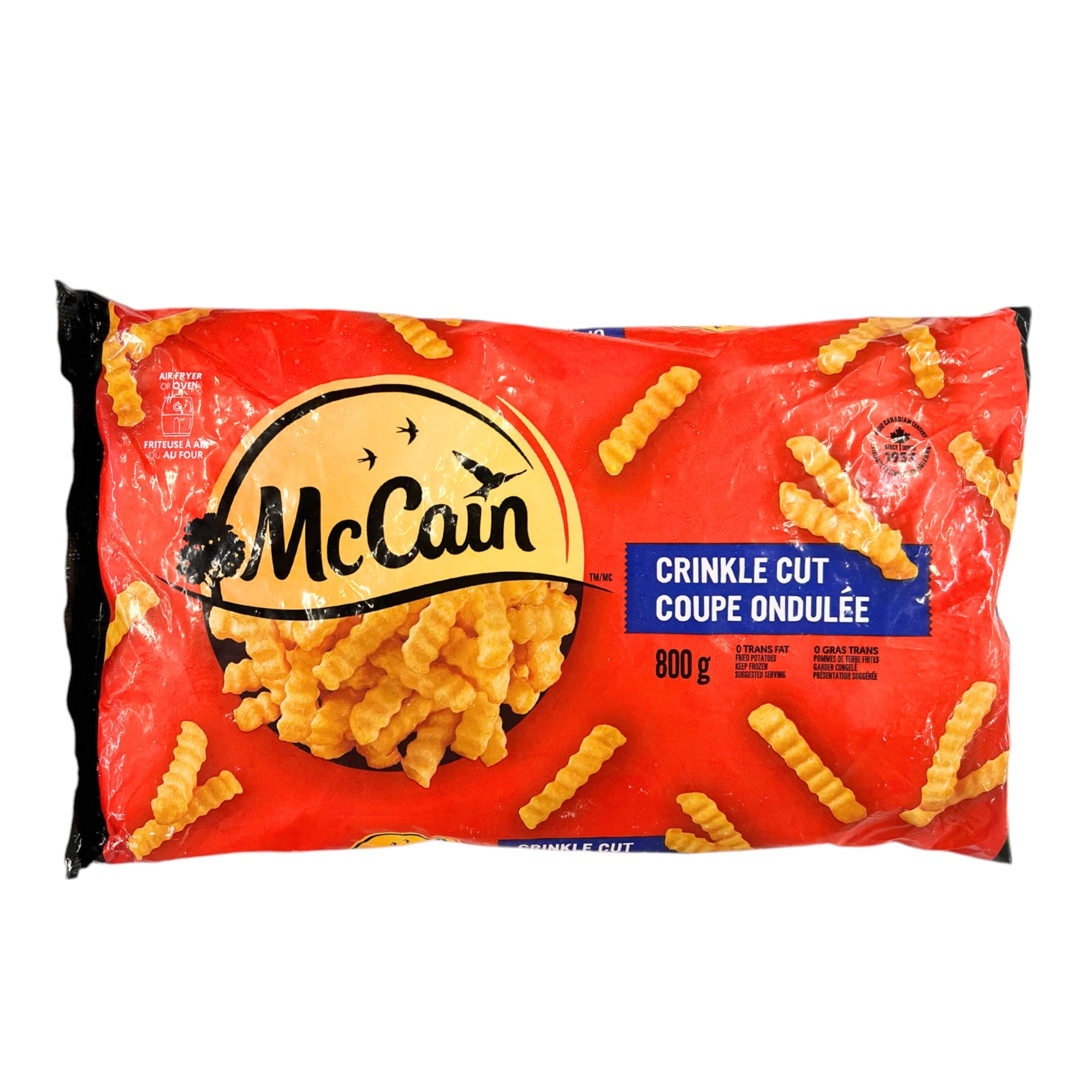 McCain Crinkle Cut Fries Regular 800g