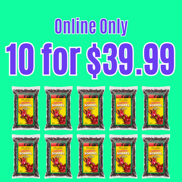 Montego Dried Sorrel 100g (10 Pack)