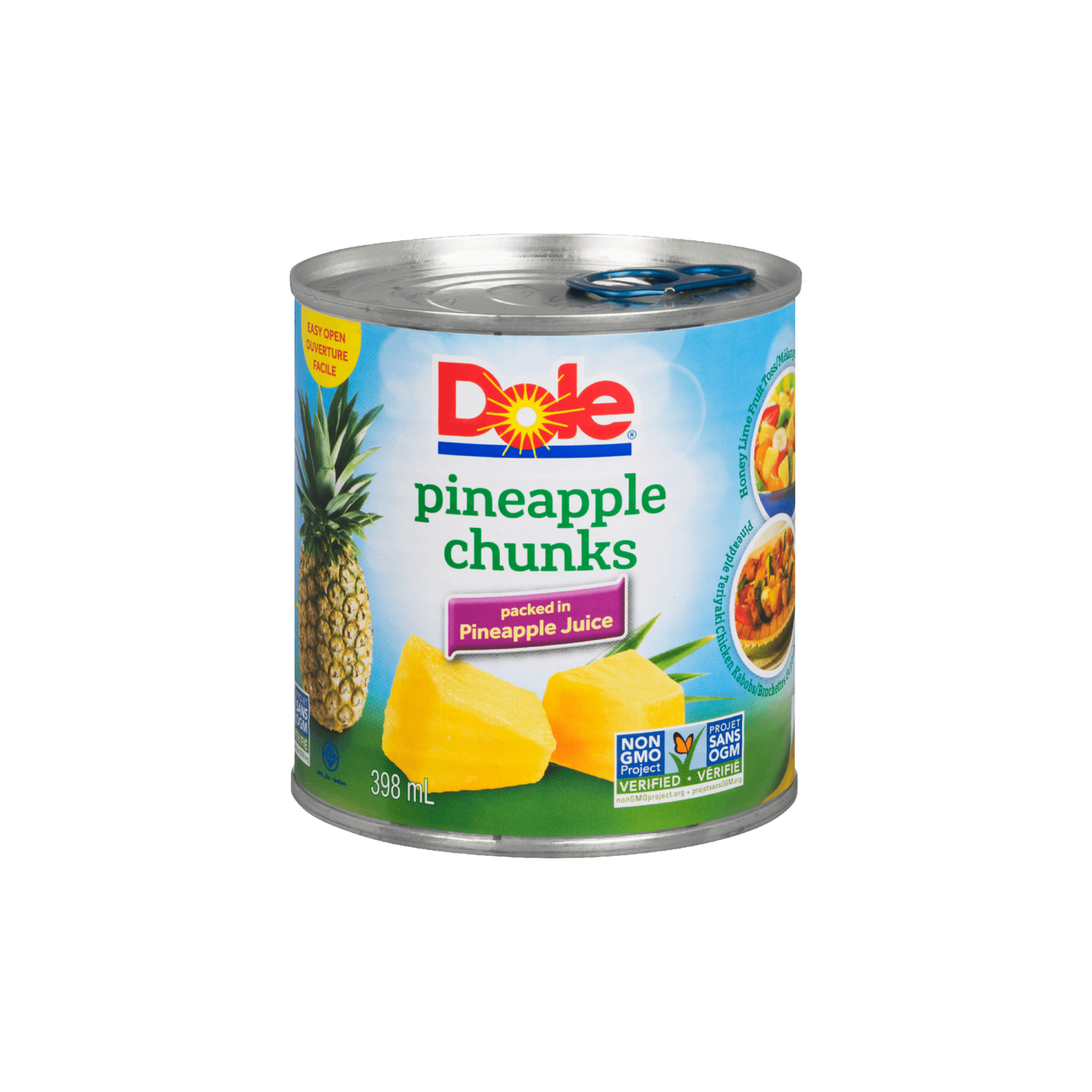 Dole Pineapple Chunks in Pineapple Juice 398ml