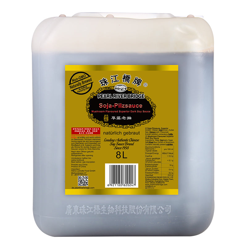 Pearl Mushroom Soy Sauce 8L