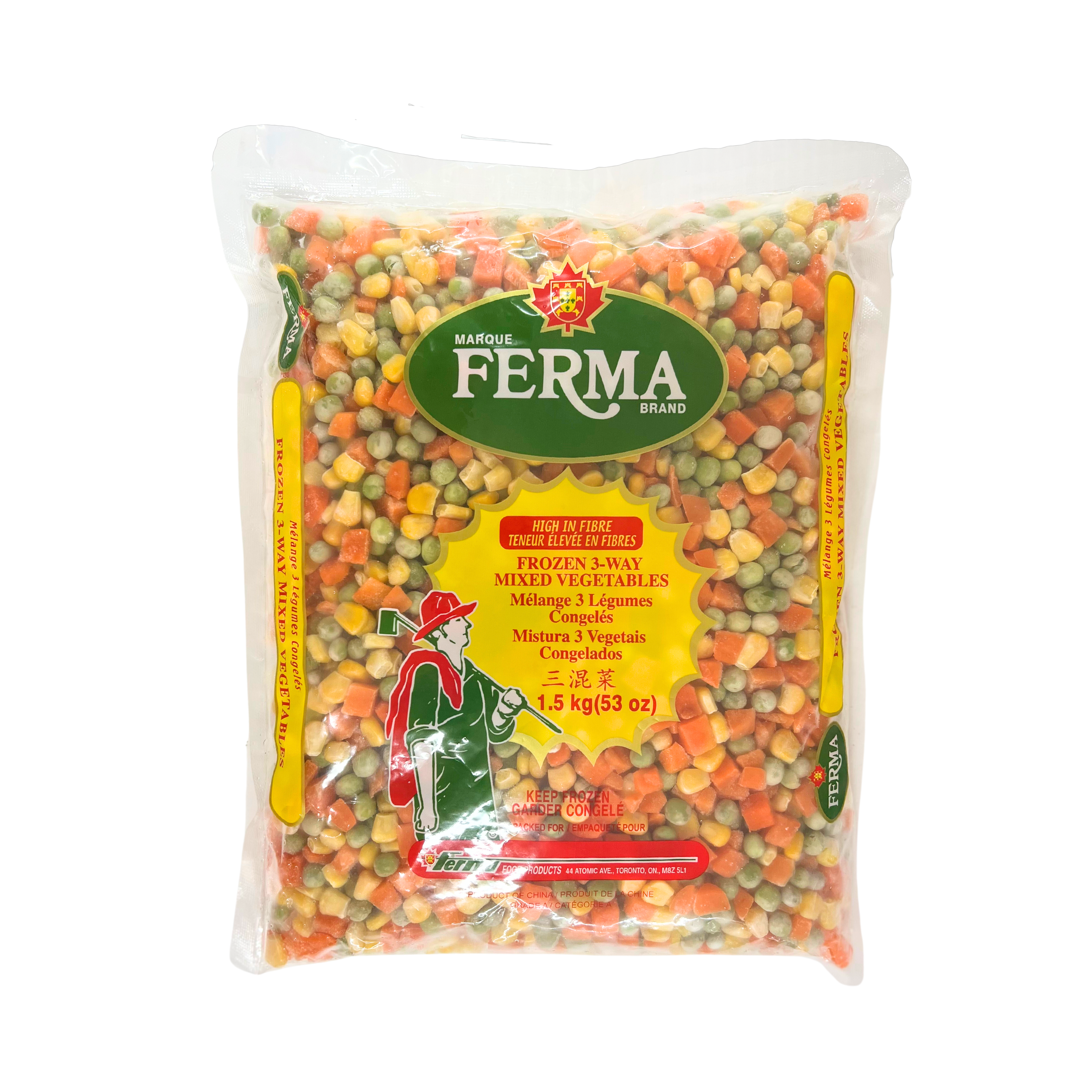 Ferma Frozen Mixed Vegetable 1.5Kg