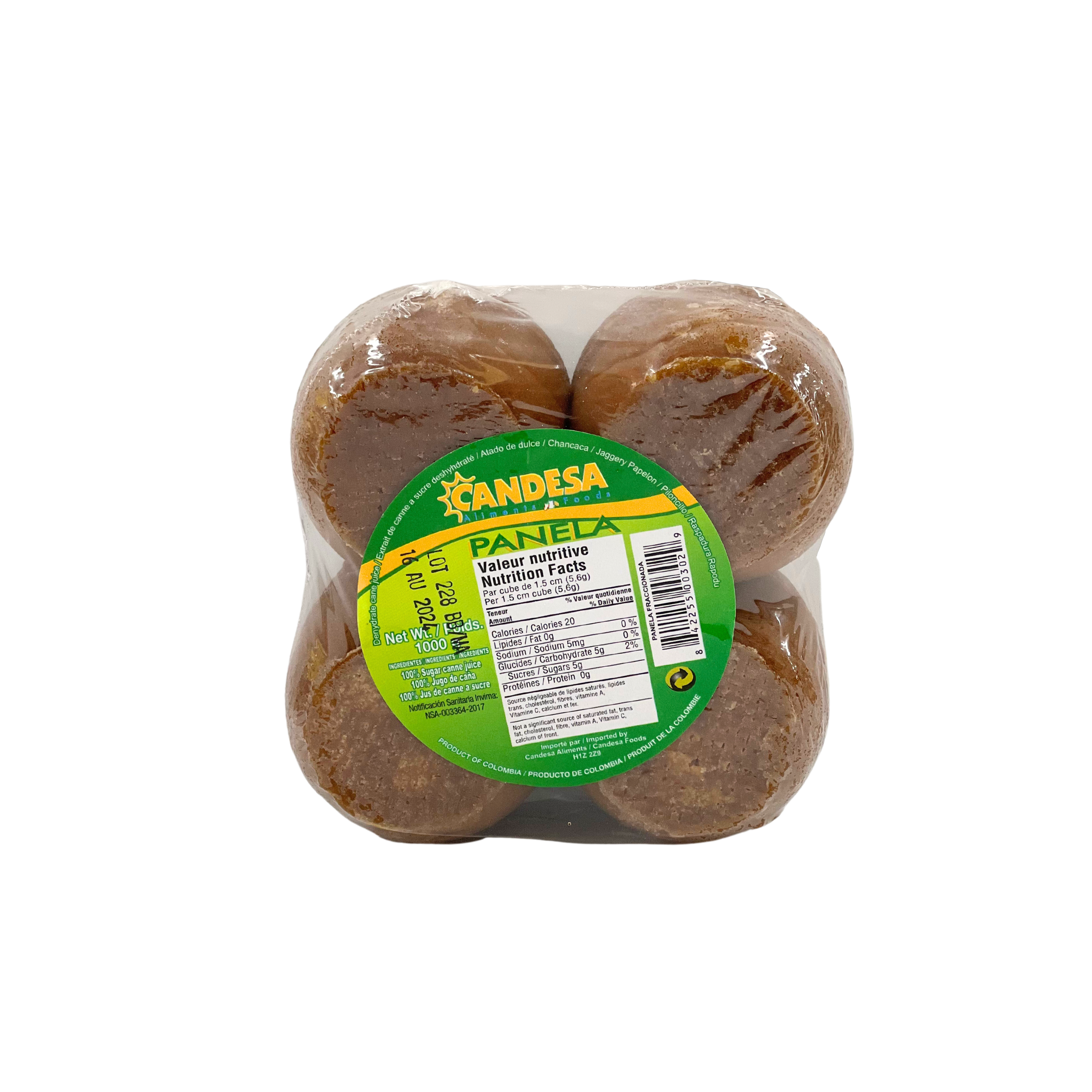 Candesa Brown Sugar Cane Fractioned 1000g