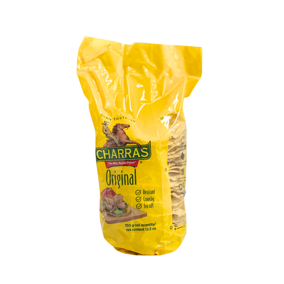 Charras Corn Tostadas Original 350g