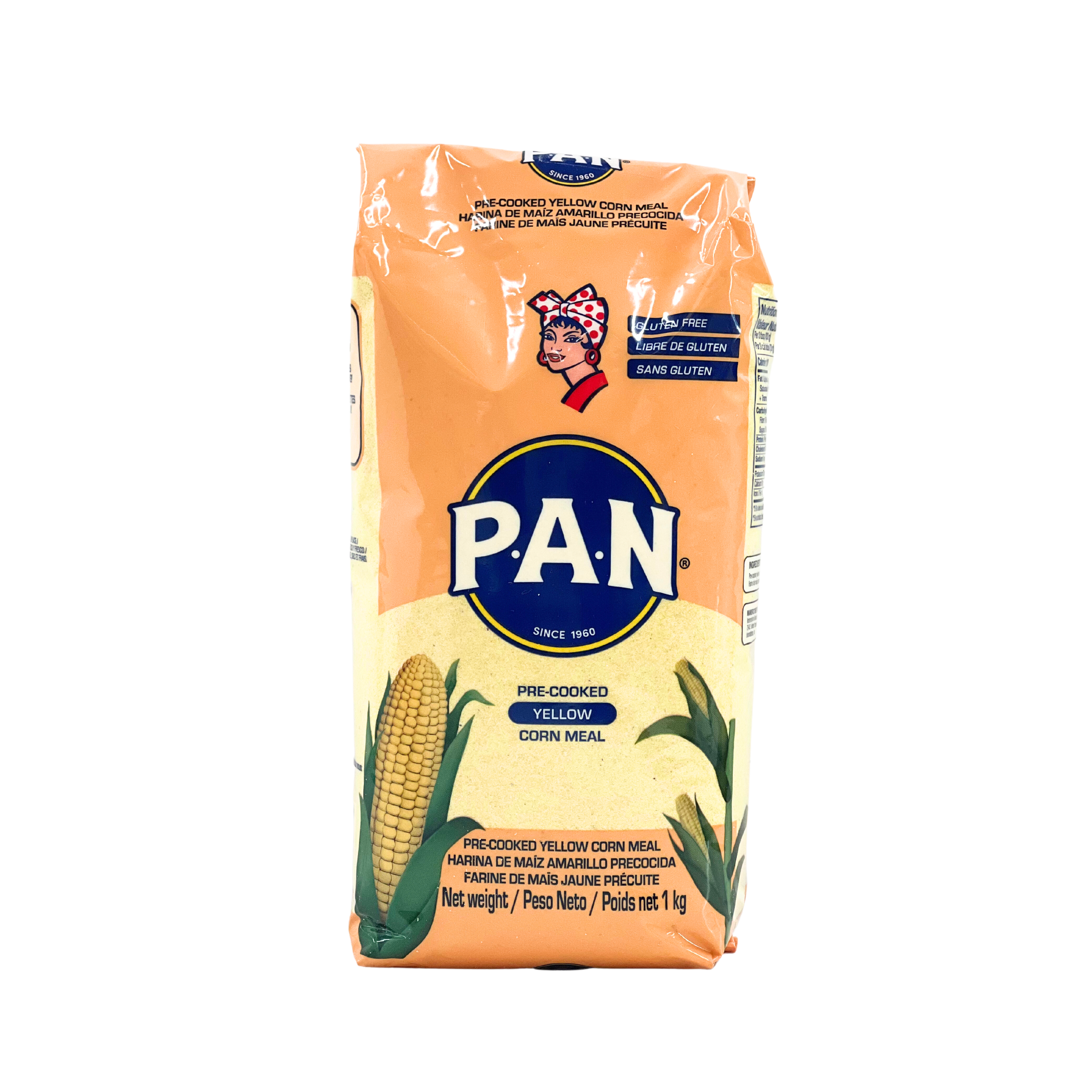 Pan Yellow Harina Box 1kg