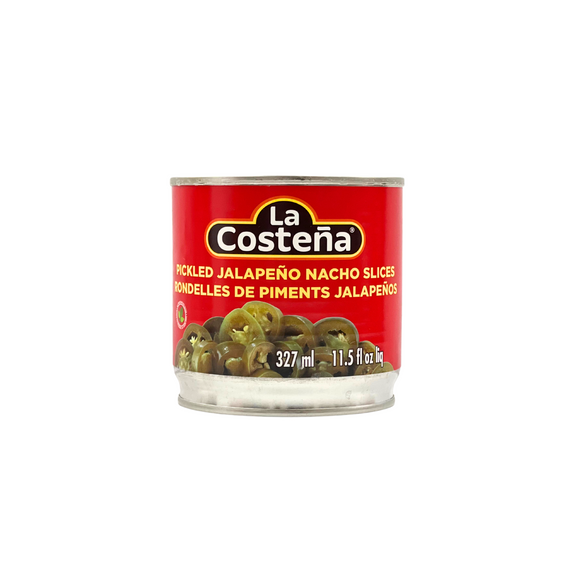 La Costena Pickled Jalapeno Nacho Slices 327ml