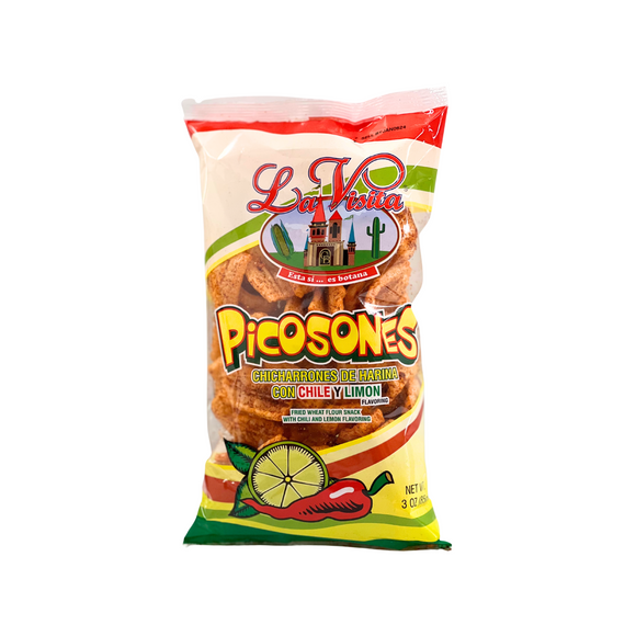 La Visita Picosones W/Lemon & Chilli (Wheat Flour) 3oz