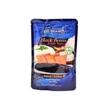 Rio Grande Black Refried Beans 8oz