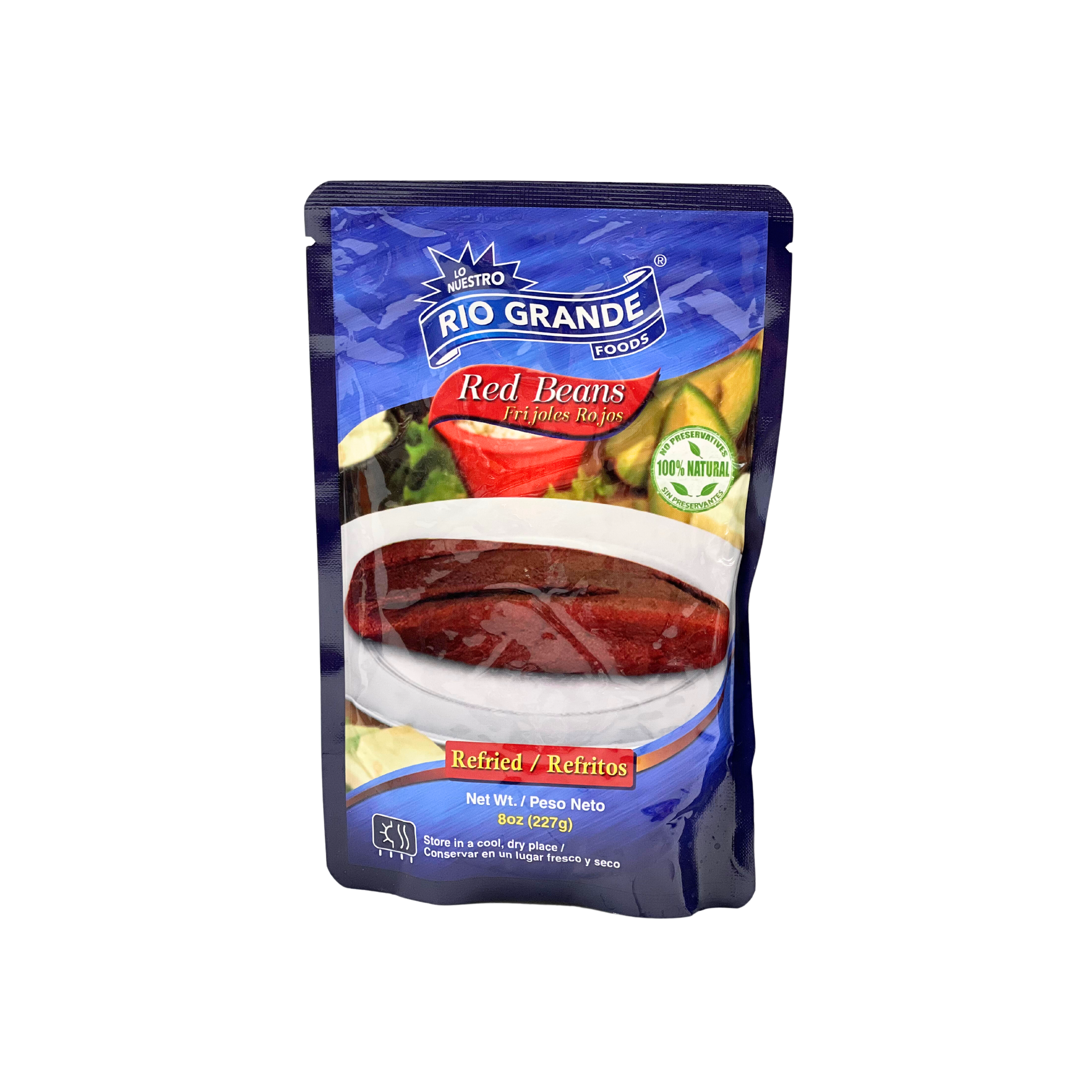 Rio Grande Red Refried Beans 8oz