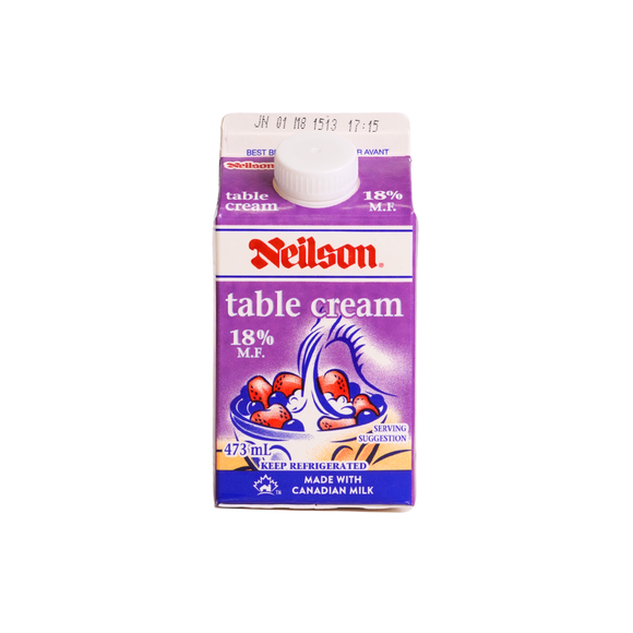 NEILSON TAble cream 18% 473ml