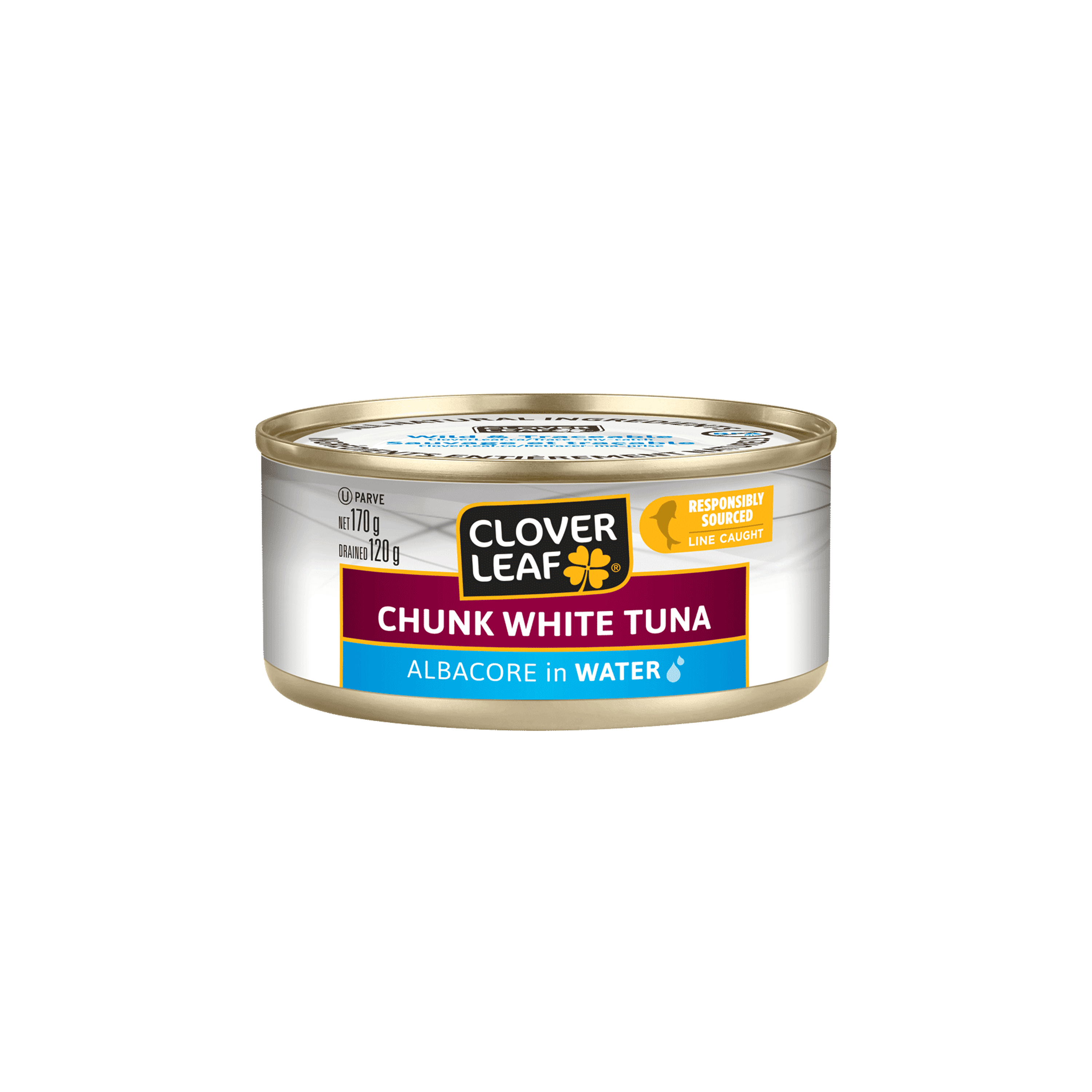 Cloverleaf Tuna Chunk White In Water 170G