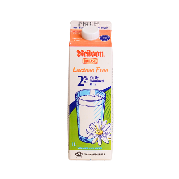 NEILSON MILK 2% LACTOSE FREE 1L