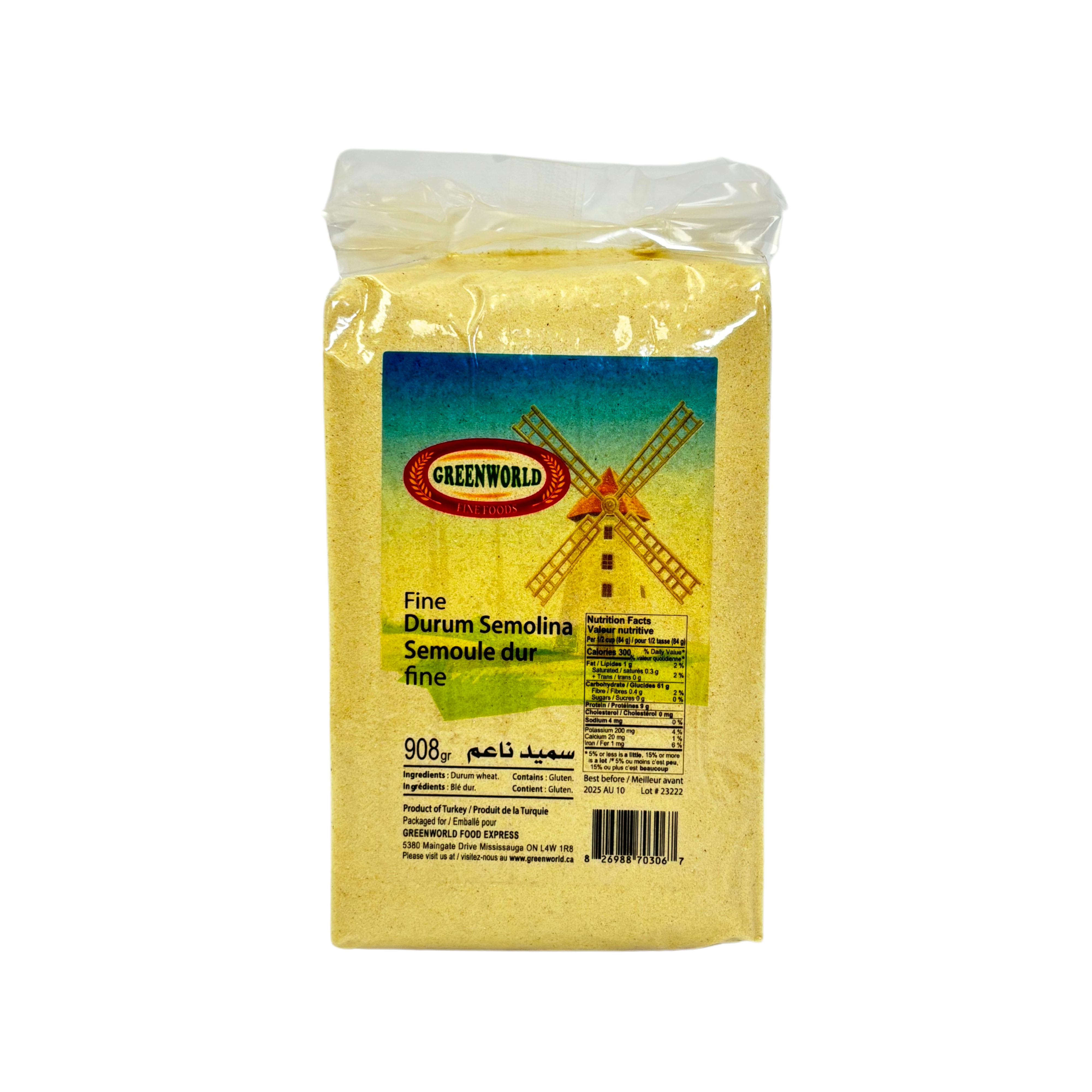 GW Semolina 908g