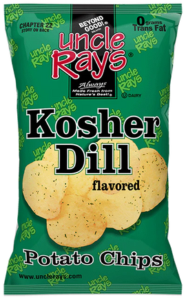 Uncle Ray Chips  Kosher Dill  130g