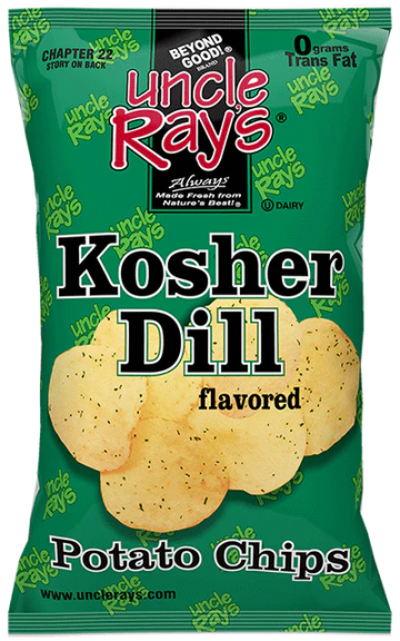 Uncle Ray Chips  Kosher Dill  130g