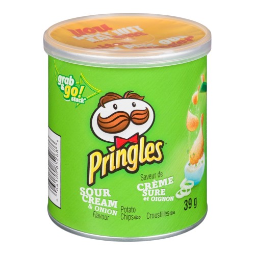 Pringles Sour Cream Onion Chips 39G