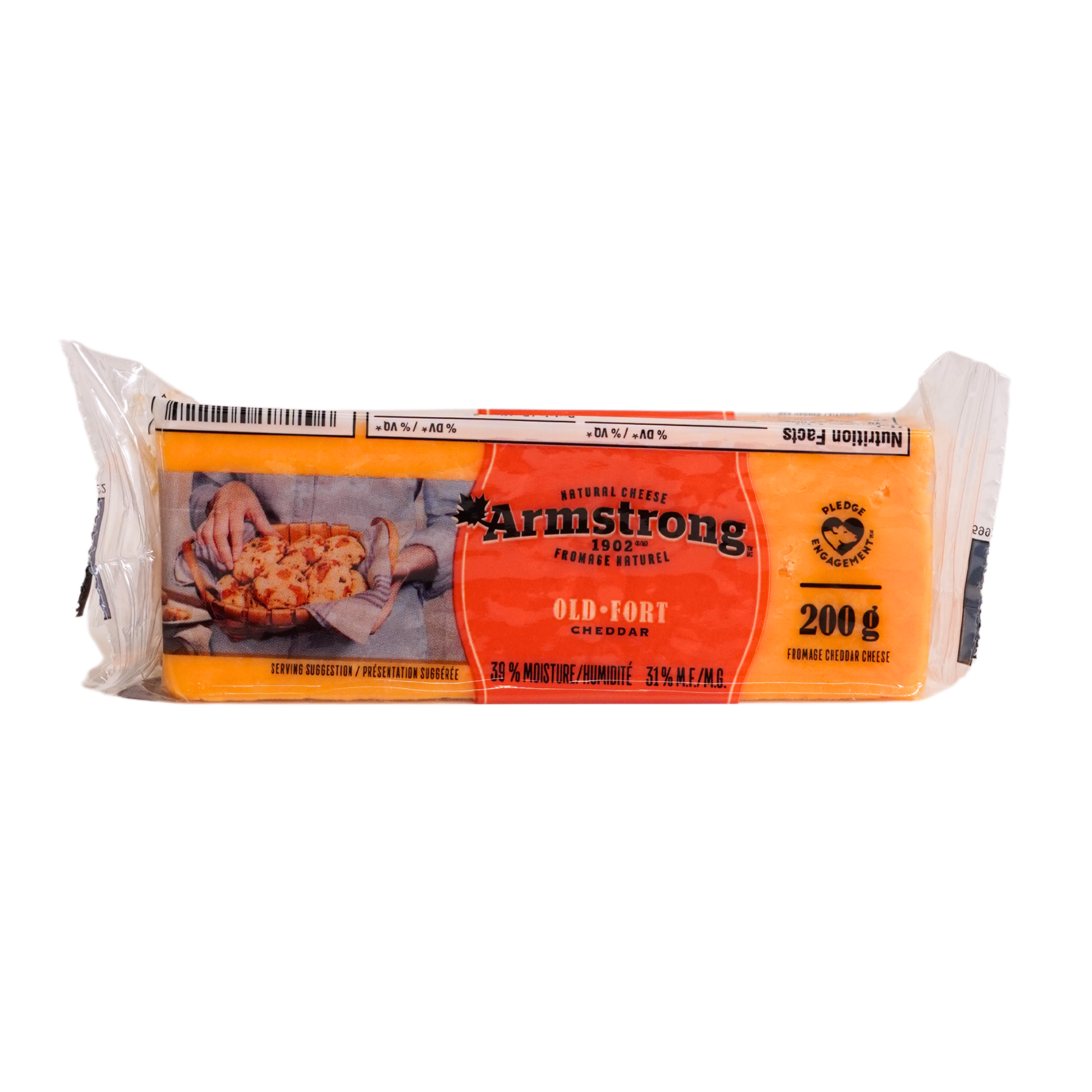 ARMSTRONG EXTRA OLD CHEDDAR CHEESE 200G