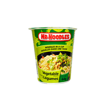Mr Noodle Cup Soup Vegetables  64g