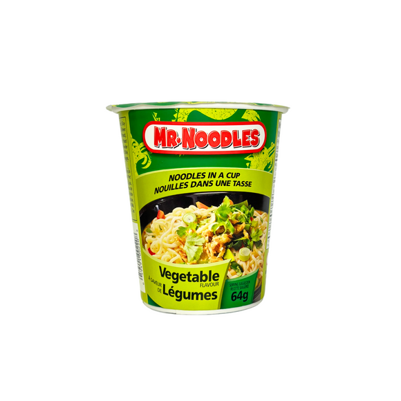 Mr Noodle Cup Soup Vegetables  64g