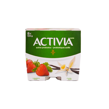 Activia Yogurt Strawberry Vanilla 100G