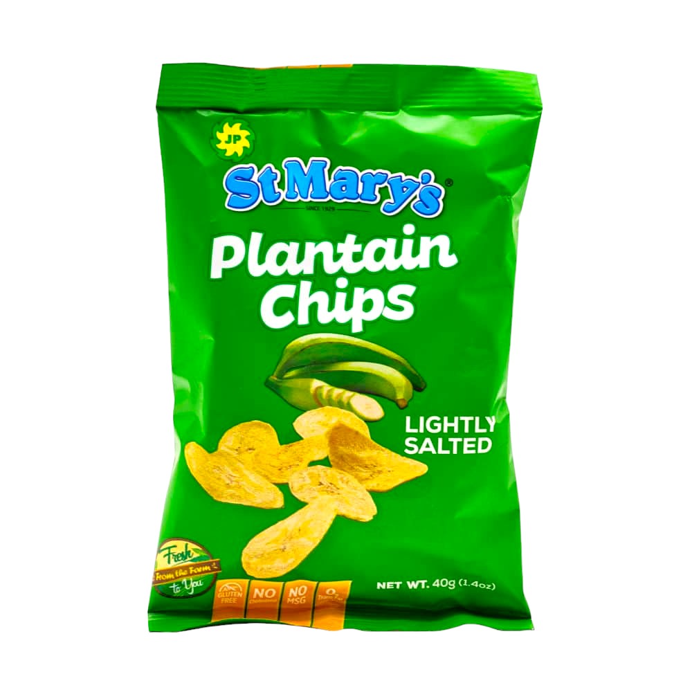 St. Marys Plantain Chips 40g