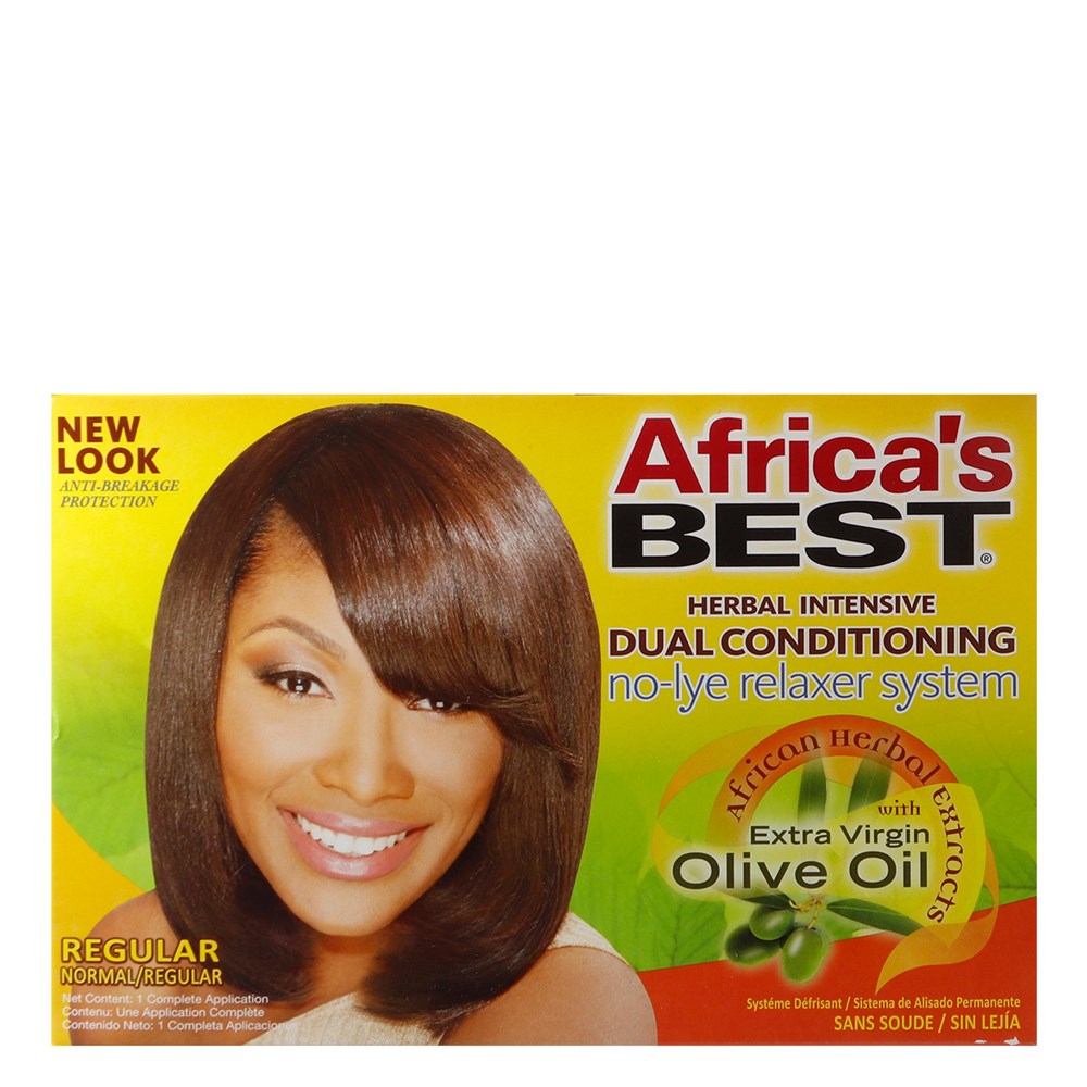 Africa's Best Olive Oil Relaxer Kit Normal