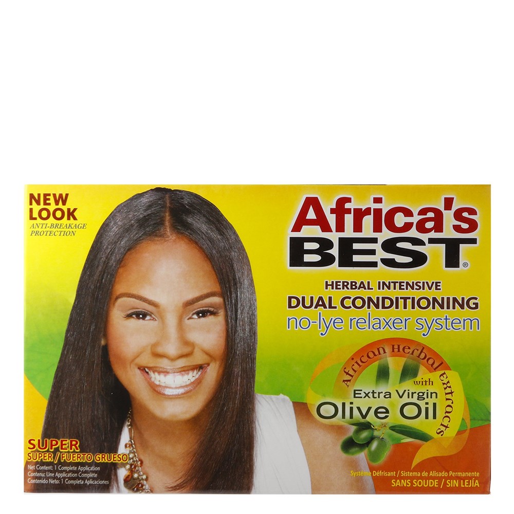 Africa's Best Olive Oil Relaxer Kit Super