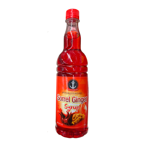 Anchor Sorrel Ginger Syrup 750ML