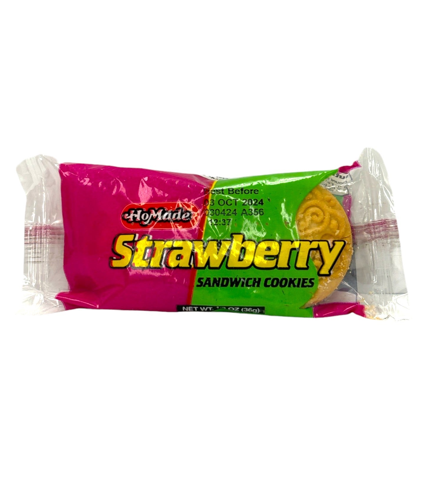 Homade Strawberry Sandwich Cookies 36g