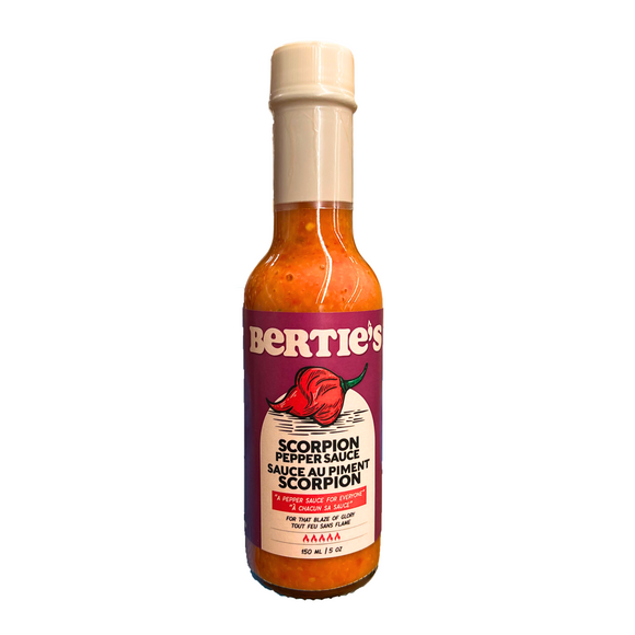 Berties Scorpion Pepper Sauce 150ml