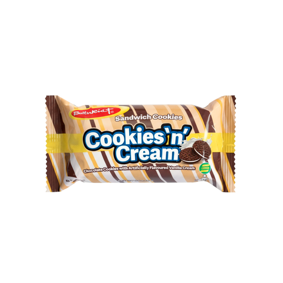 Butterkist Sandwich Cookies n Cream 55g