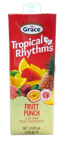 Tropical Rhythm Fruit Punch 1L