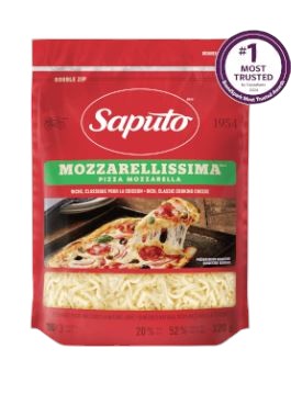 SAPUTO MOZZARELLA SHREDS 320G