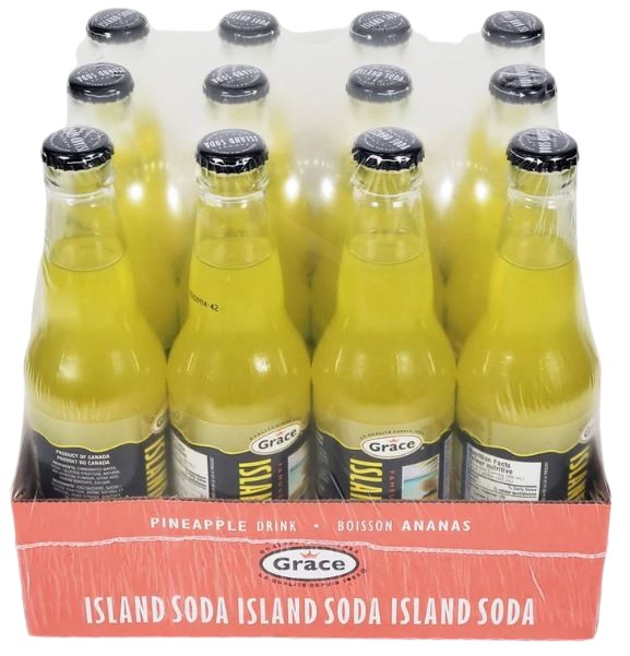 Grace Island soda Pop 12/Case