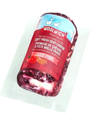 Woolwich Cranberry Goat Cheese 113G