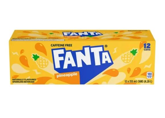 Fanta Pineapple 12 CANS