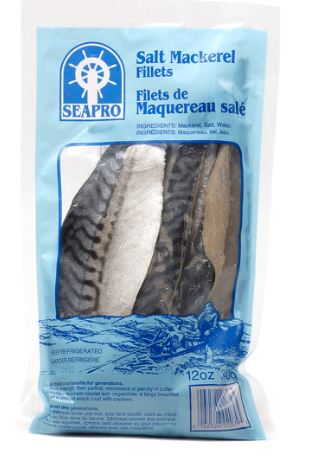 Seapro Salted Mackerel Fillets 12oz