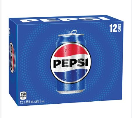 Pepsi 355ML CASE OF 12