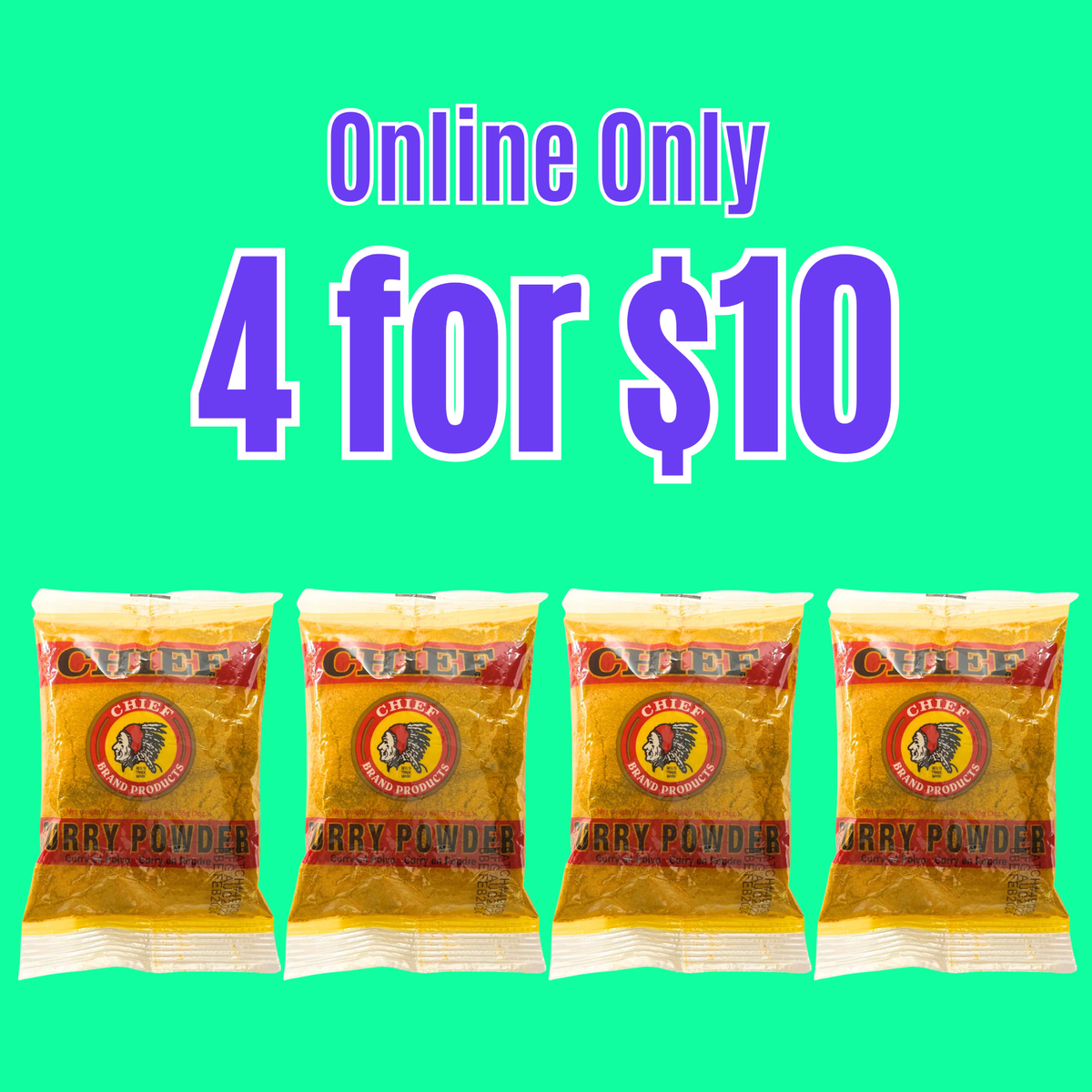 Chief Curry Powder 85g (4 Pack) | Starfish Market