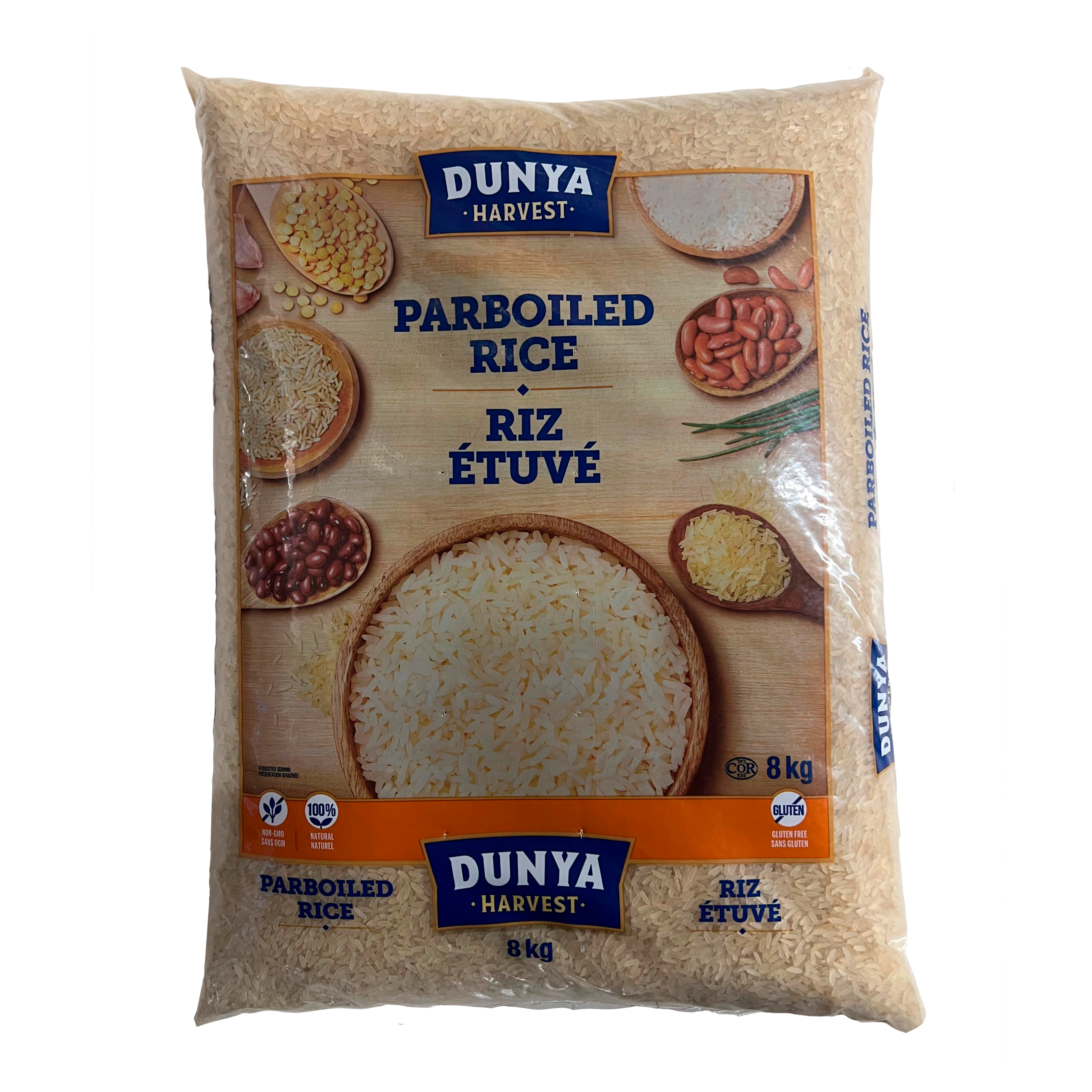 Dunya Parboiled Rice 8Kg