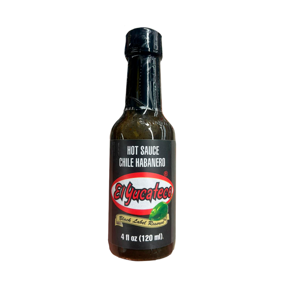 El Yucateco Black Hot sauce 4oz