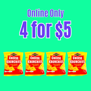 Excelsior Cheese Krunchies 50g (4 Pack)